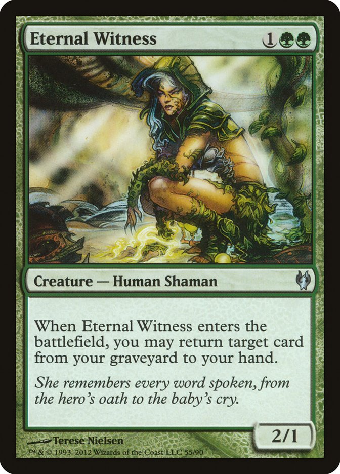 Eternal Witness [Duel Decks: Izzet vs. Golgari] | Card Citadel