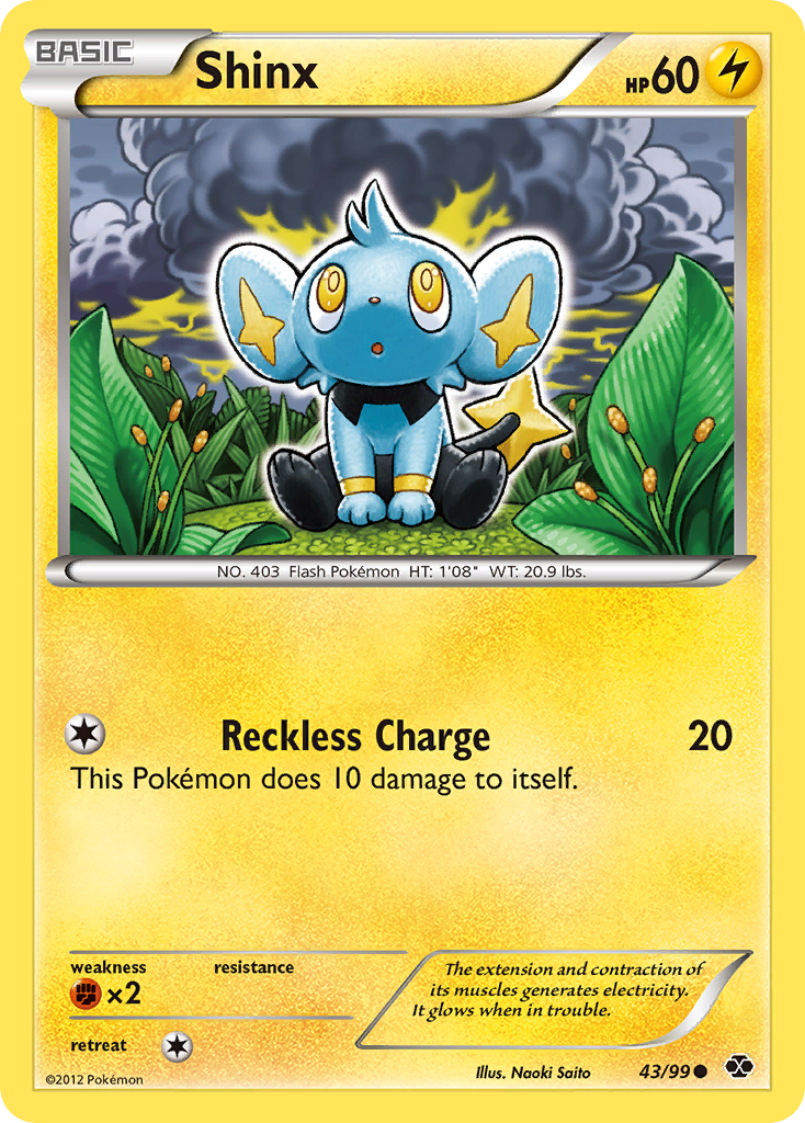 Shinx (43/99) [Black & White: Next Destinies] | Card Citadel