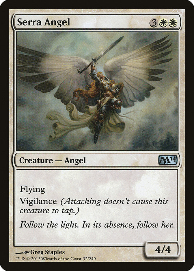 Serra Angel [Magic 2014] | Card Citadel