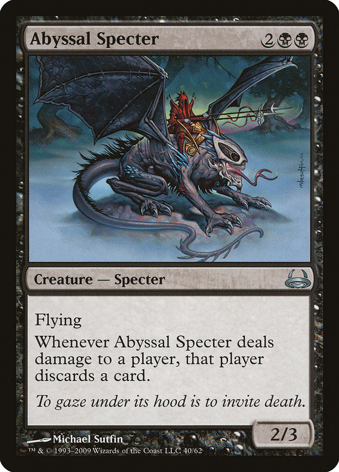 Abyssal Specter [Duel Decks: Divine vs. Demonic] | Card Citadel