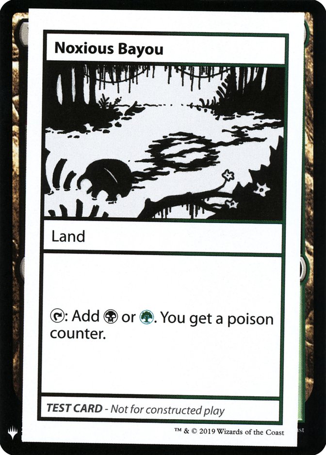 Noxious Bayou [Mystery Booster Playtest Cards] | Card Citadel