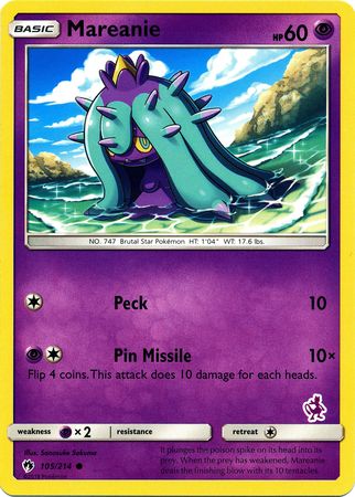 Mareanie (105/214) (Mewtwo Deck) [Battle Academy 2020] | Card Citadel