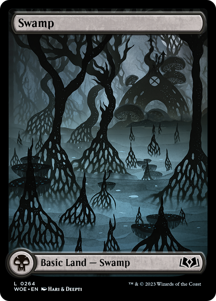 Swamp (264) (Full-Art) [Wilds of Eldraine] | Card Citadel