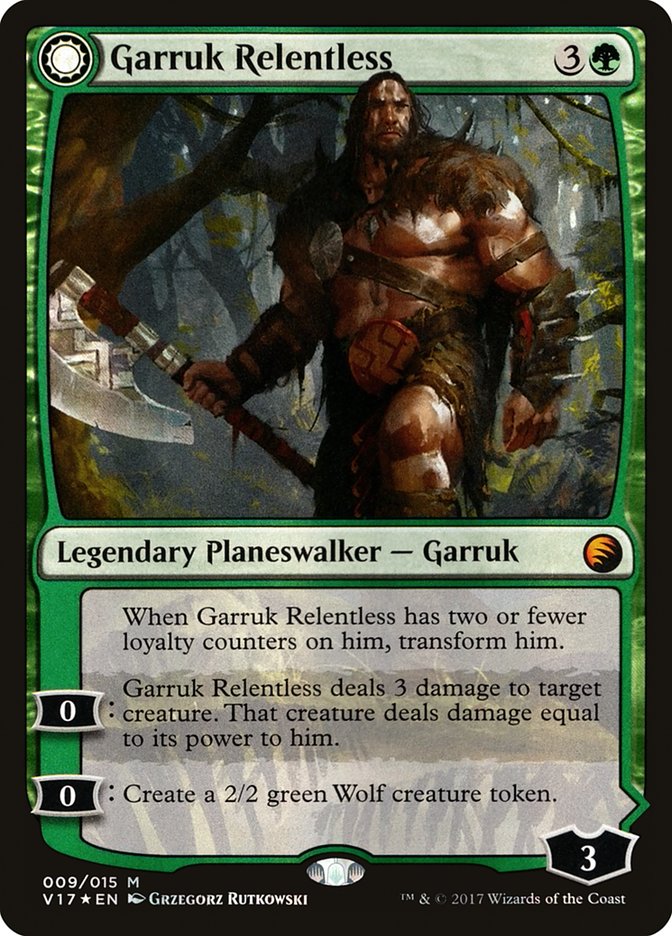 Garruk Relentless // Garruk, the Veil-Cursed [From the Vault: Transform] | Card Citadel