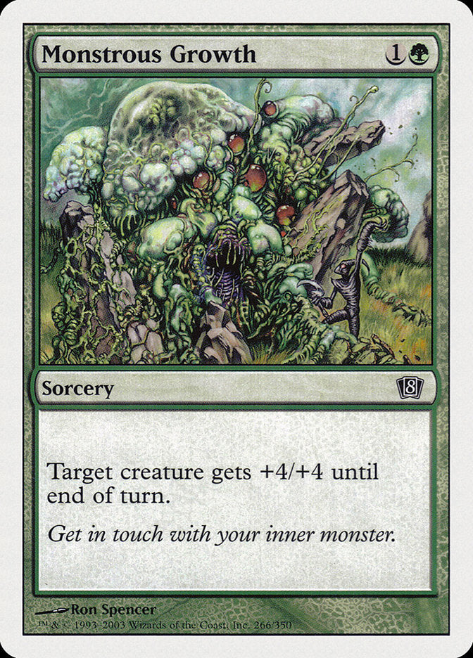 Monstrous Growth [Eighth Edition] | Card Citadel