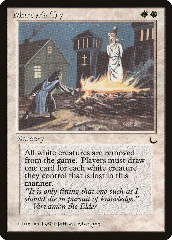 Martyr's Cry [The Dark] | Card Citadel