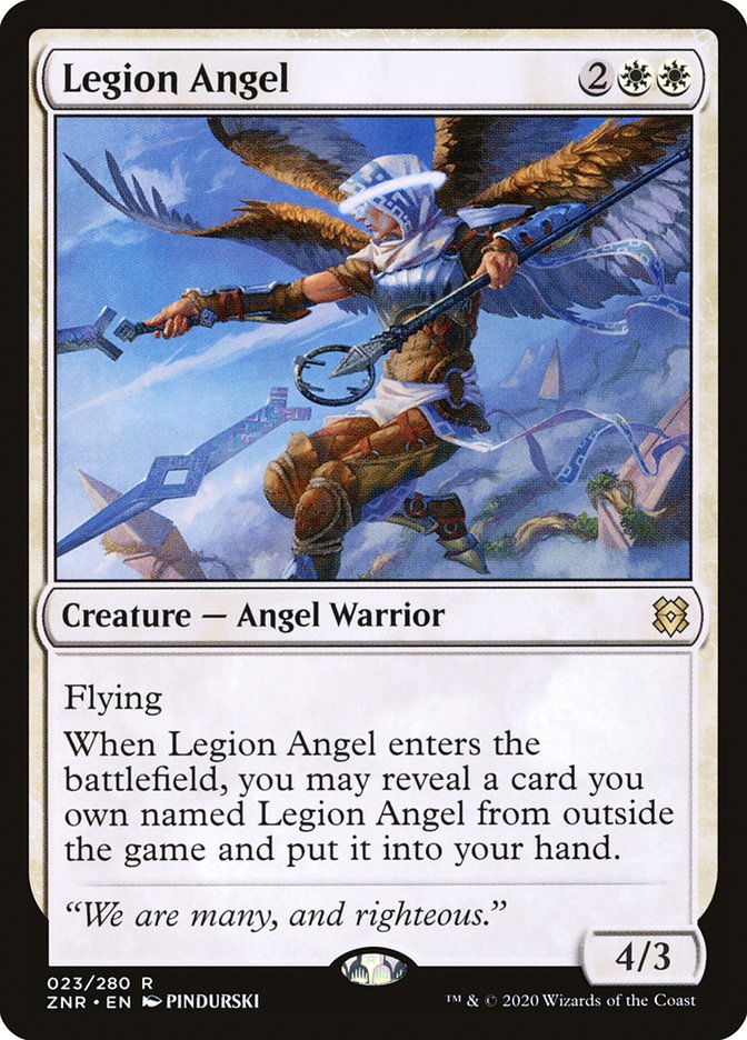 Legion Angel [Zendikar Rising] | Card Citadel