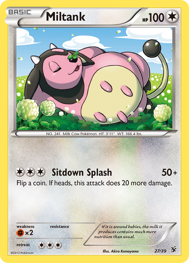 Miltank (27/39) [XY: Kalos Starter Set] | Card Citadel