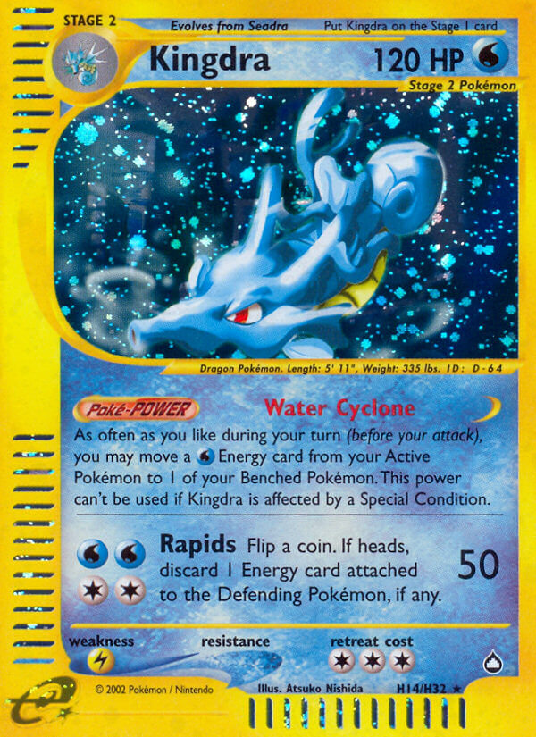 Kingdra (H14/H32) [Aquapolis] | Card Citadel