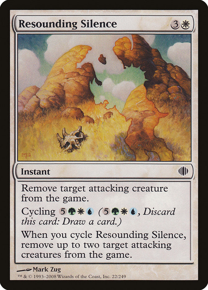 Resounding Silence [Shards of Alara] | Card Citadel