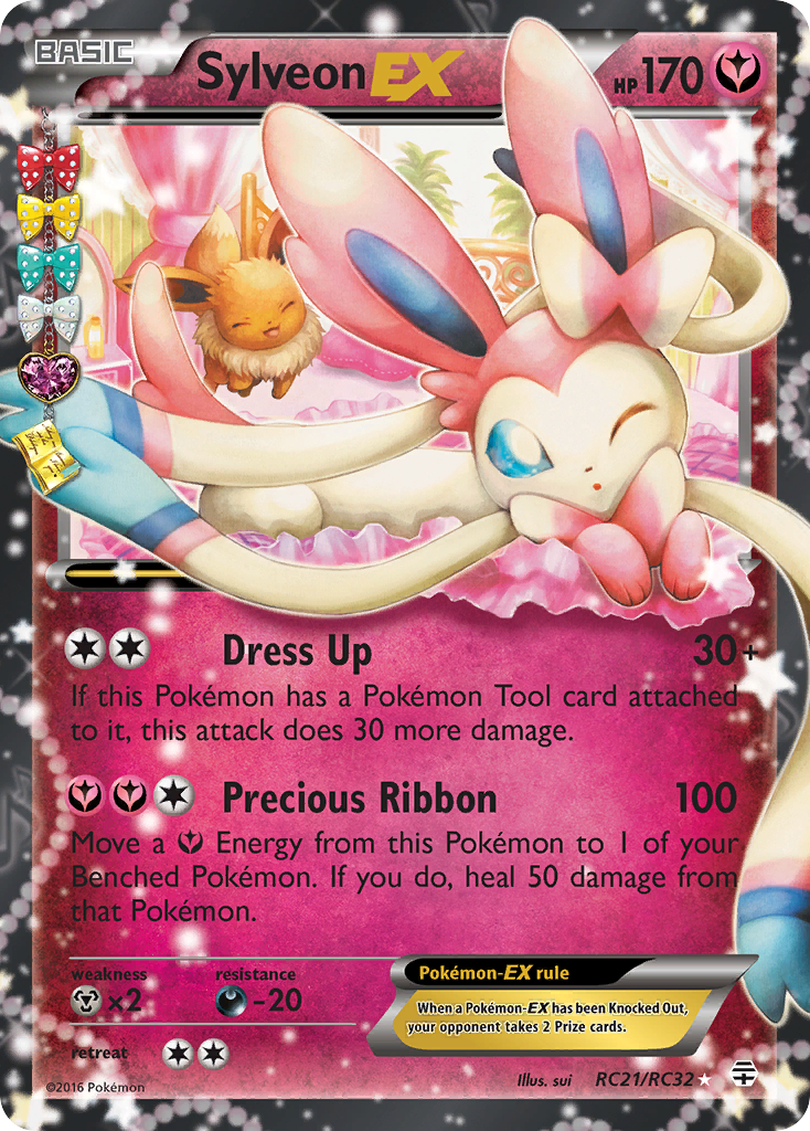 Sylveon EX (RC21/RC32) [XY: Generations] | Card Citadel