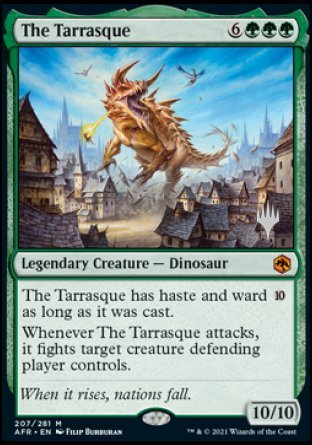 The Tarrasque (Promo Pack) [Dungeons & Dragons: Adventures in the Forgotten Realms Promos] | Card Citadel