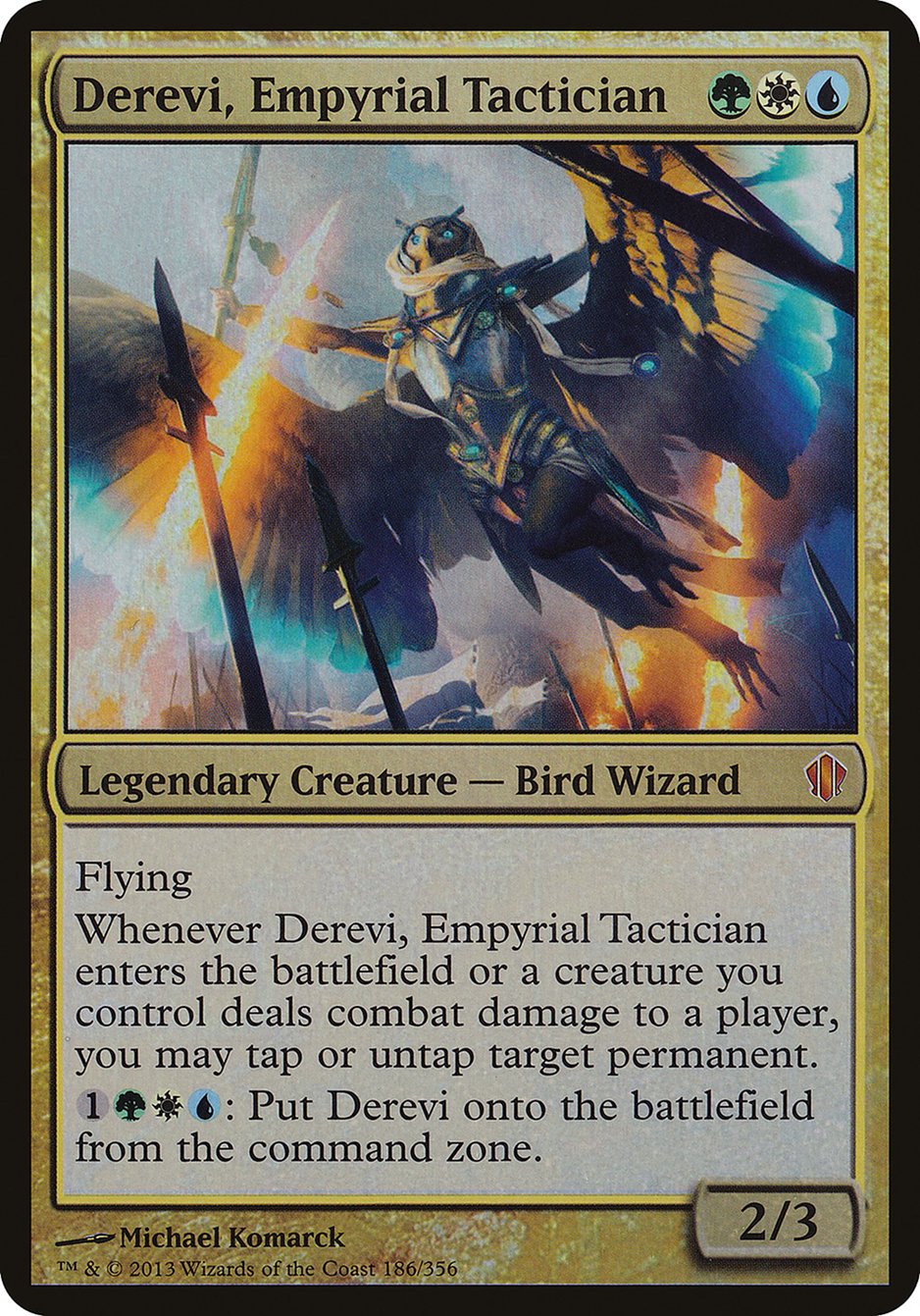 Derevi, Empyrial Tactician (Commander 2013) [Commander 2013 Oversized] | Card Citadel