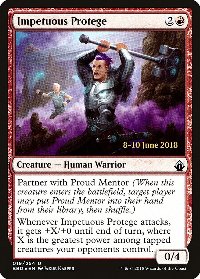 Impetuous Protege [Battlebond Promos] | Card Citadel