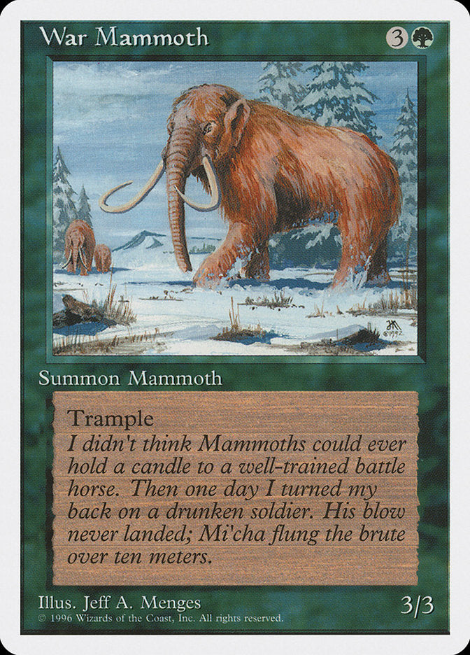 War Mammoth [Introductory Two-Player Set] | Card Citadel