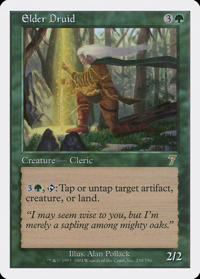 Elder Druid [Seventh Edition] | Card Citadel
