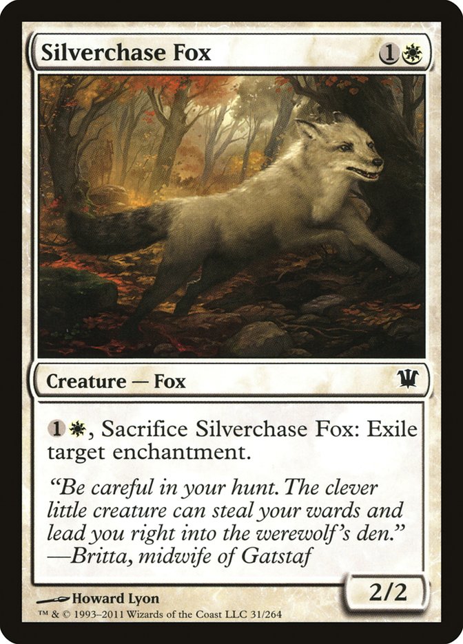 Silverchase Fox [Innistrad] | Card Citadel