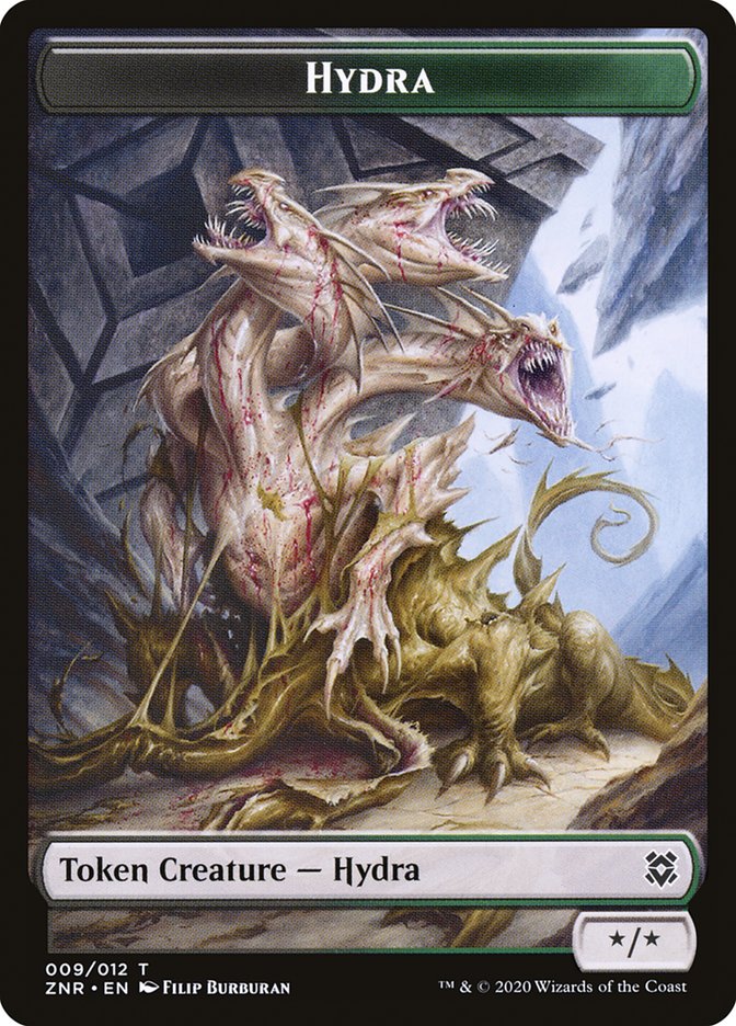 Hydra Token [Zendikar Rising] | Card Citadel