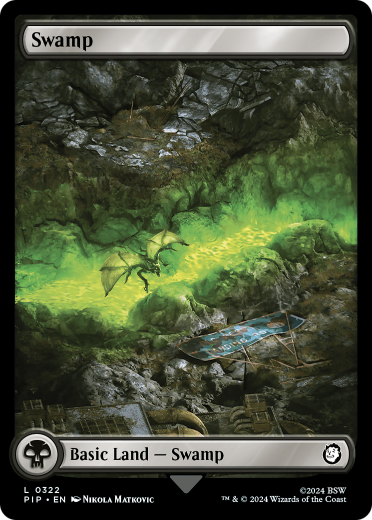 Swamp (0322) [Fallout] | Card Citadel