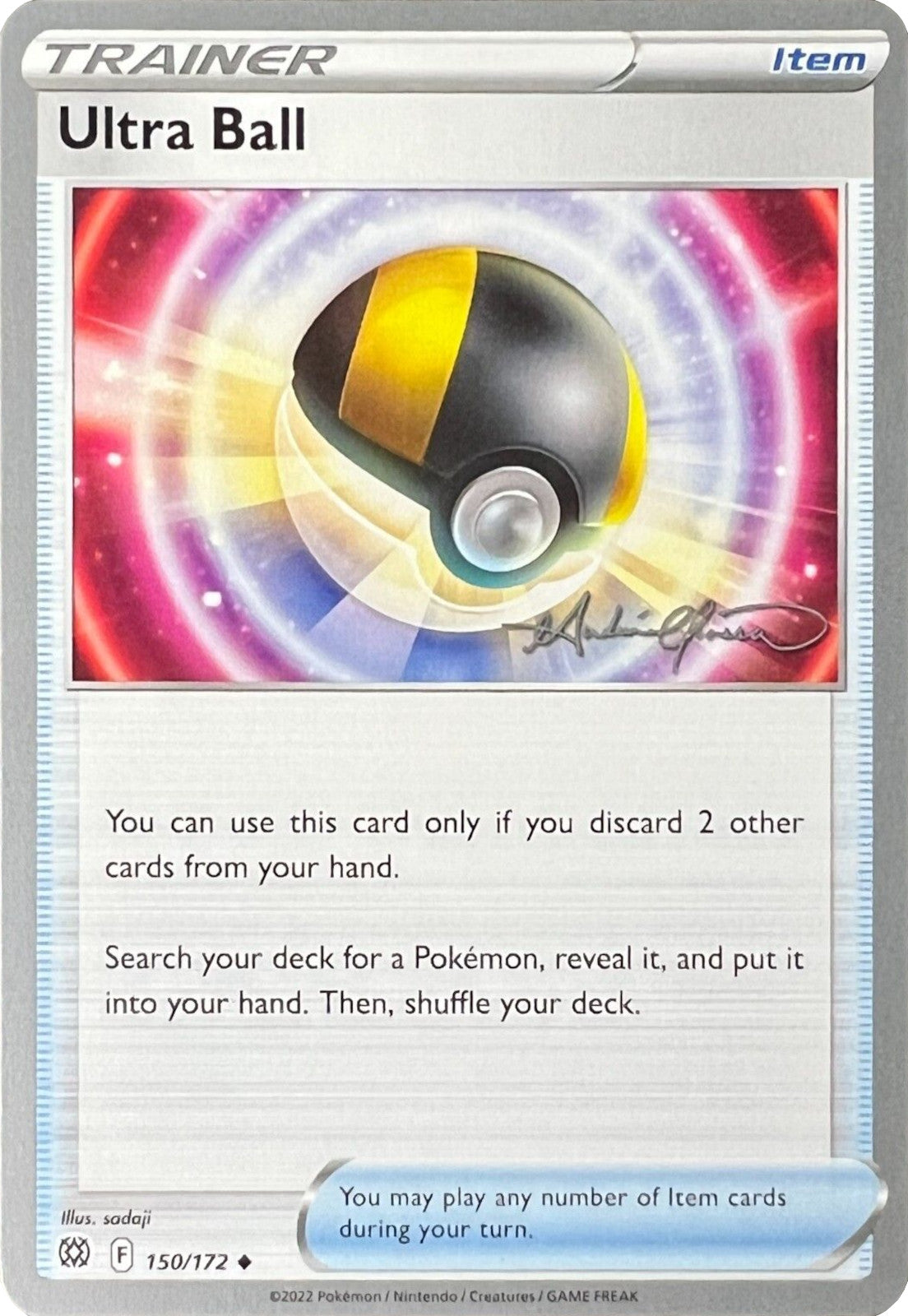 Ultra Ball (150/172) (The Shape of Mew - Andre Chiasson) [World Championships 2022] | Card Citadel