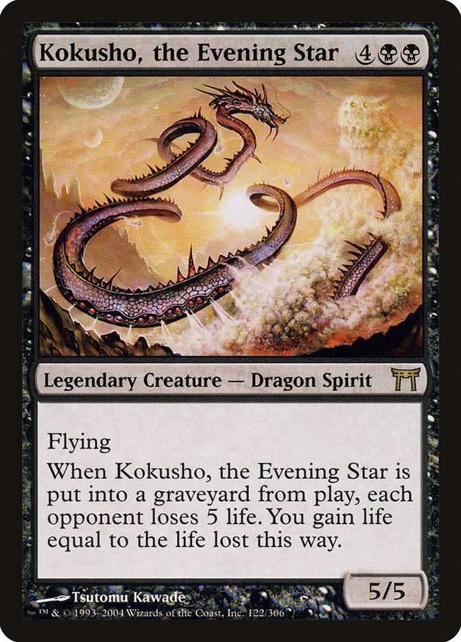 Kokusho, the Evening Star [Champions of Kamigawa] | Card Citadel