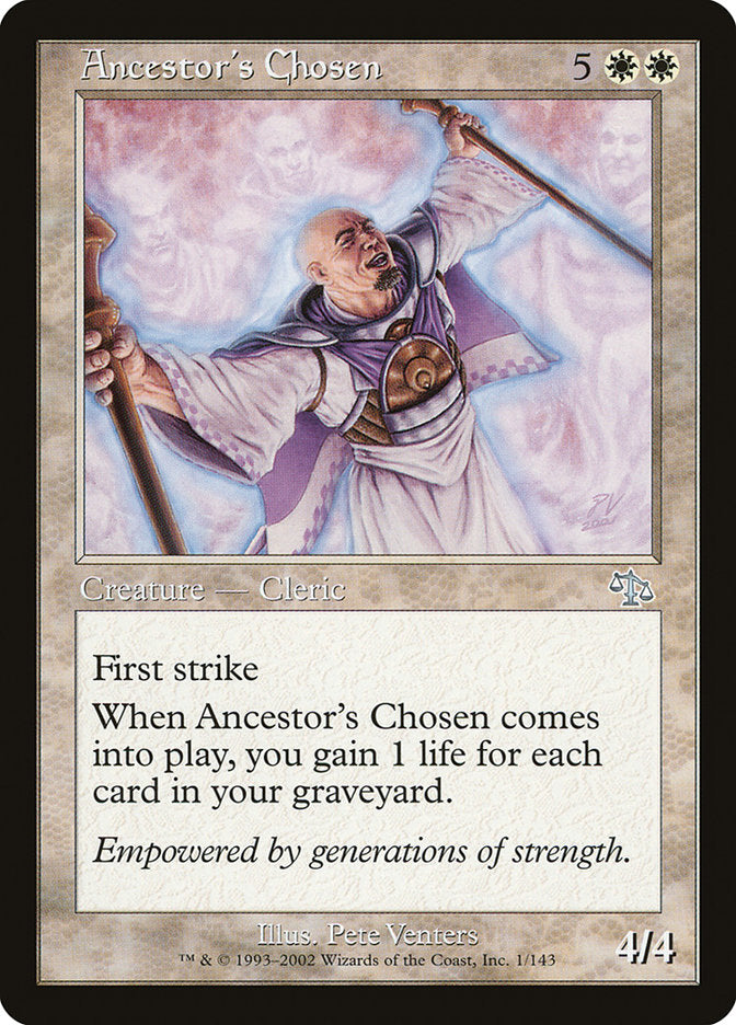 Ancestor's Chosen [Judgment] | Card Citadel