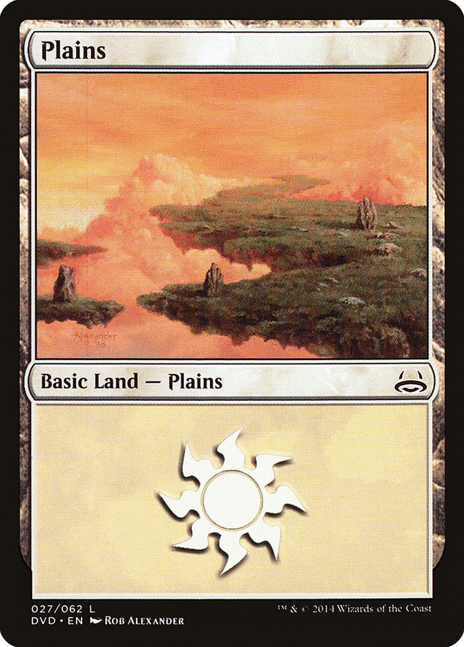 Plains (27) (Divine vs. Demonic) [Duel Decks Anthology] | Card Citadel