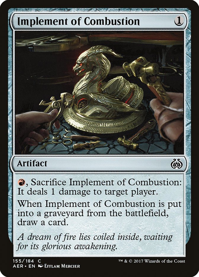 Implement of Combustion [Aether Revolt] | Card Citadel