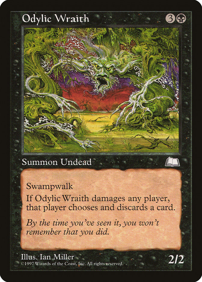 Odylic Wraith [Weatherlight] | Card Citadel