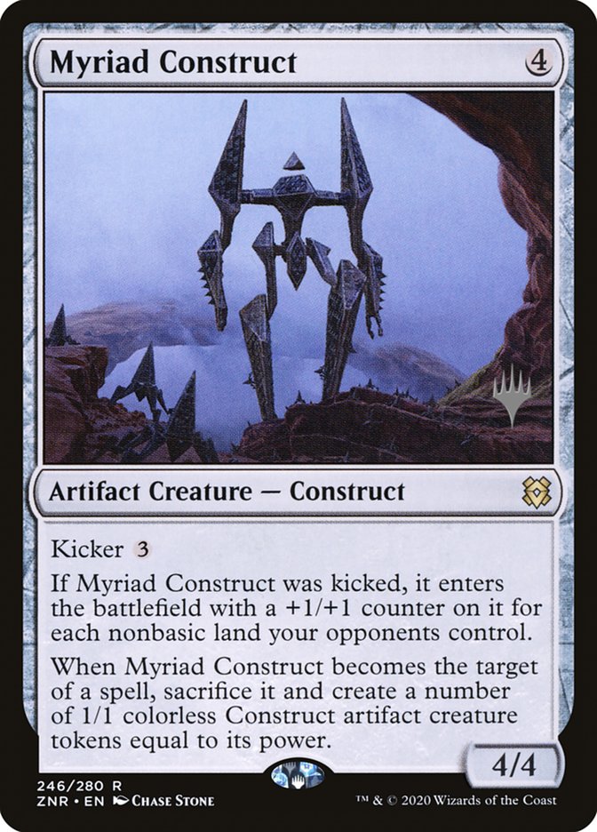 Myriad Construct (Promo Pack) [Zendikar Rising Promos] | Card Citadel