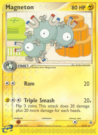 Magneton (35/97) [EX: Dragon] | Card Citadel