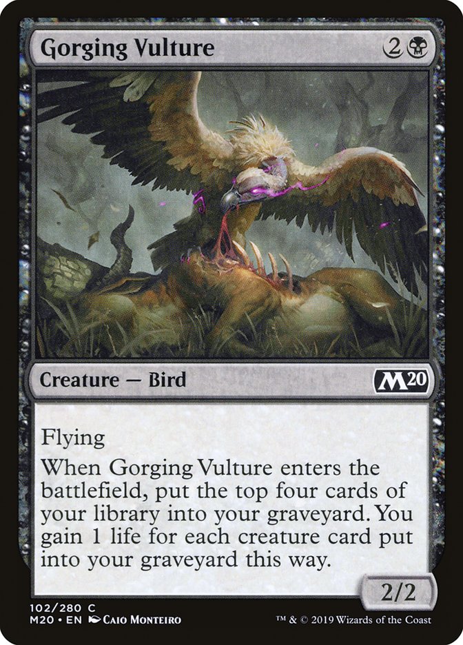Gorging Vulture [Core Set 2020] | Card Citadel