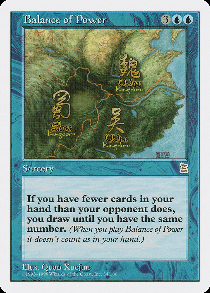 Balance of Power [Portal Three Kingdoms] | Card Citadel