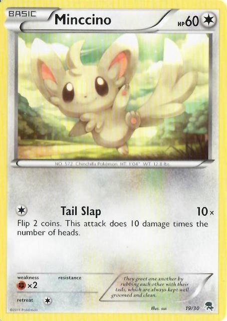 Minccino (19/30) [Black & White: Trainer Kit - Zoroark] | Card Citadel