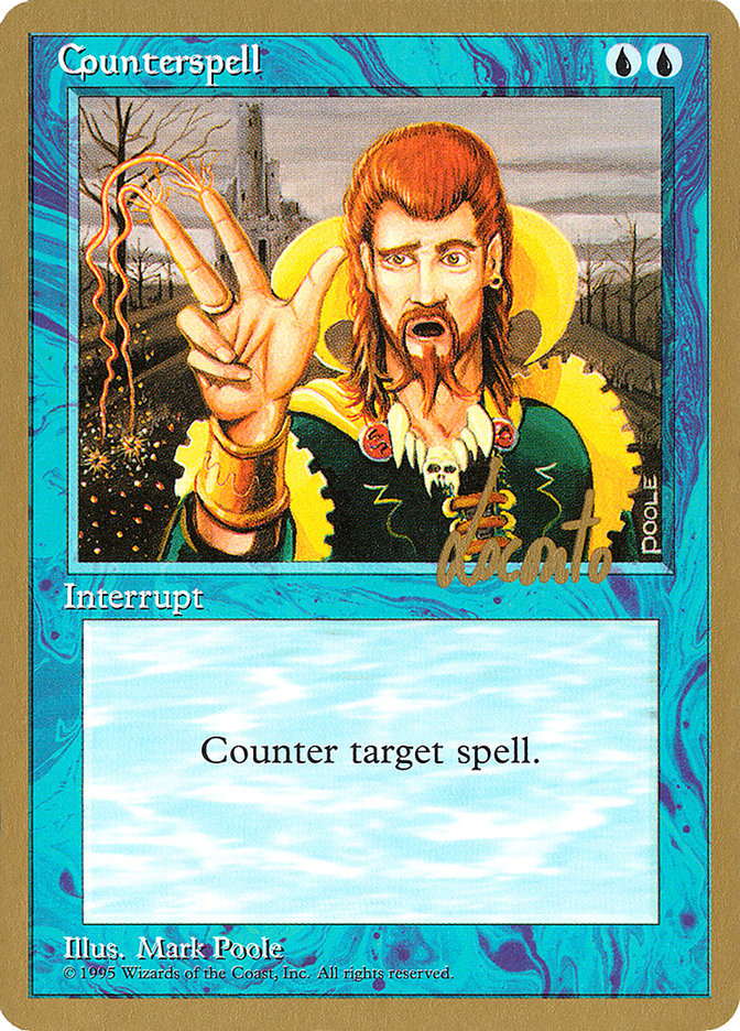 Counterspell (Michael Loconto) [Pro Tour Collector Set] | Card Citadel