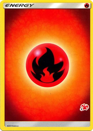 Fire Energy (Charizard Stamp #3) [Battle Academy 2020] | Card Citadel