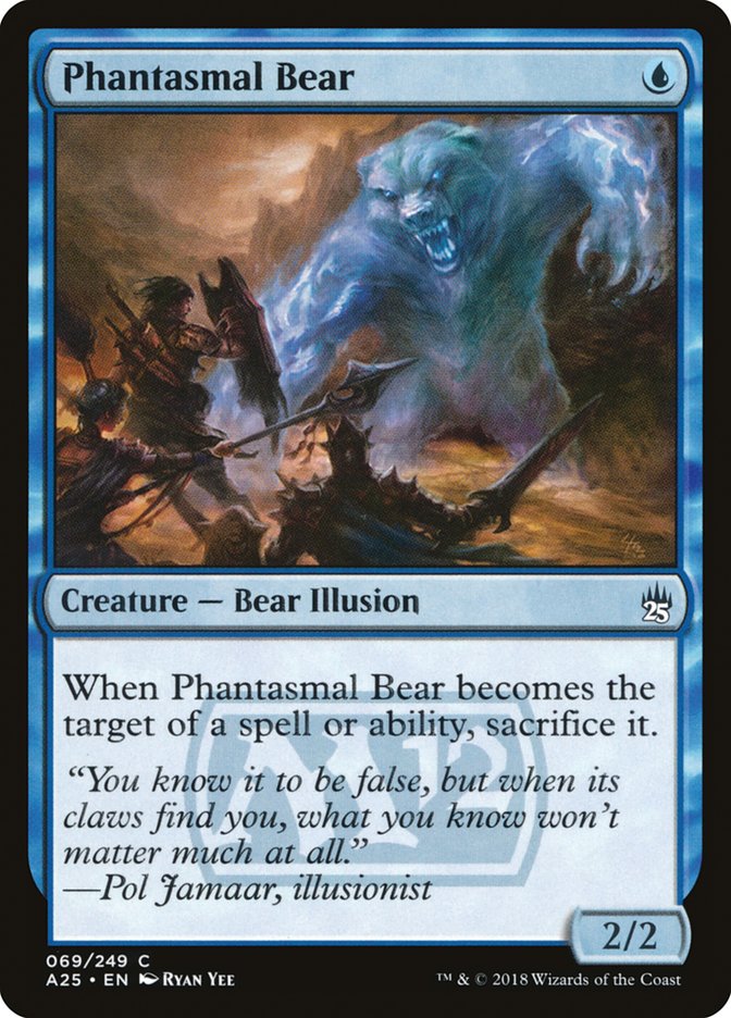 Phantasmal Bear [Masters 25] | Card Citadel