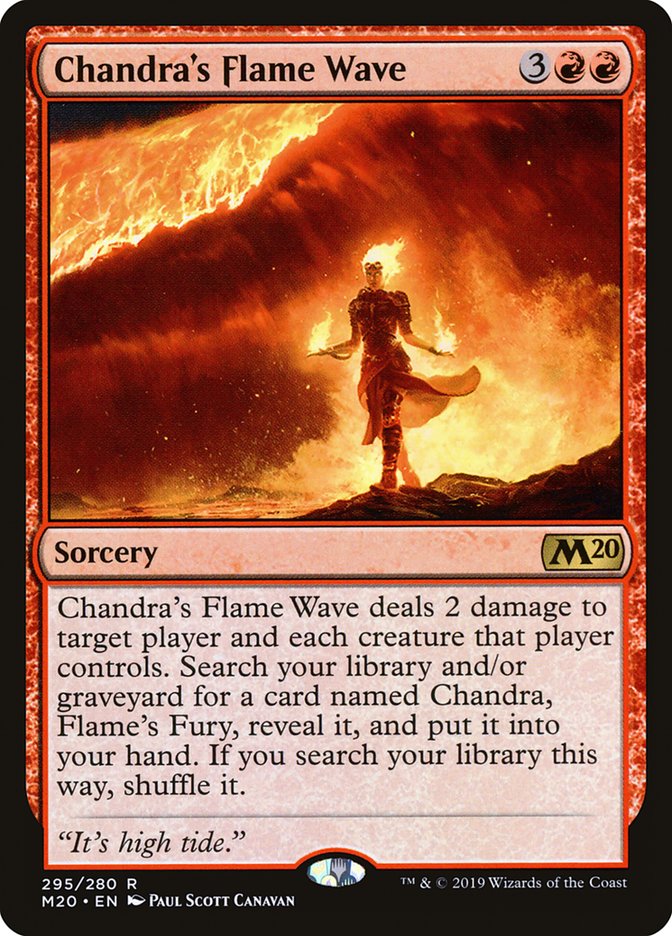 Chandra's Flame Wave [Core Set 2020] | Card Citadel