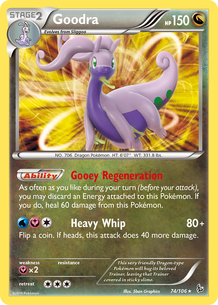 Goodra (74/106) [XY: Flashfire] | Card Citadel