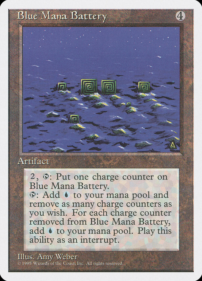 Blue Mana Battery [Fourth Edition] | Card Citadel