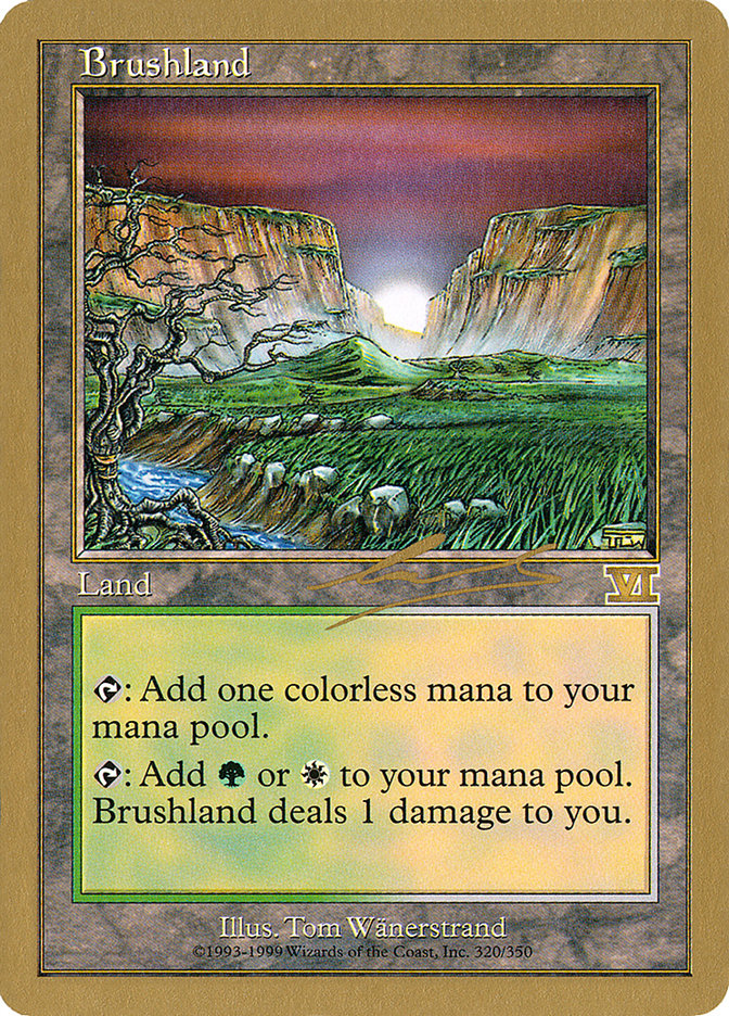 Brushland (Nicolas Labarre) [World Championship Decks 2000] | Card Citadel