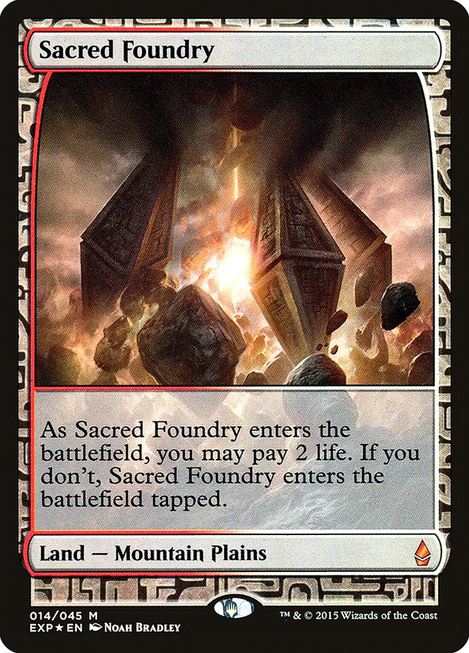 Sacred Foundry [Zendikar Expeditions] | Card Citadel