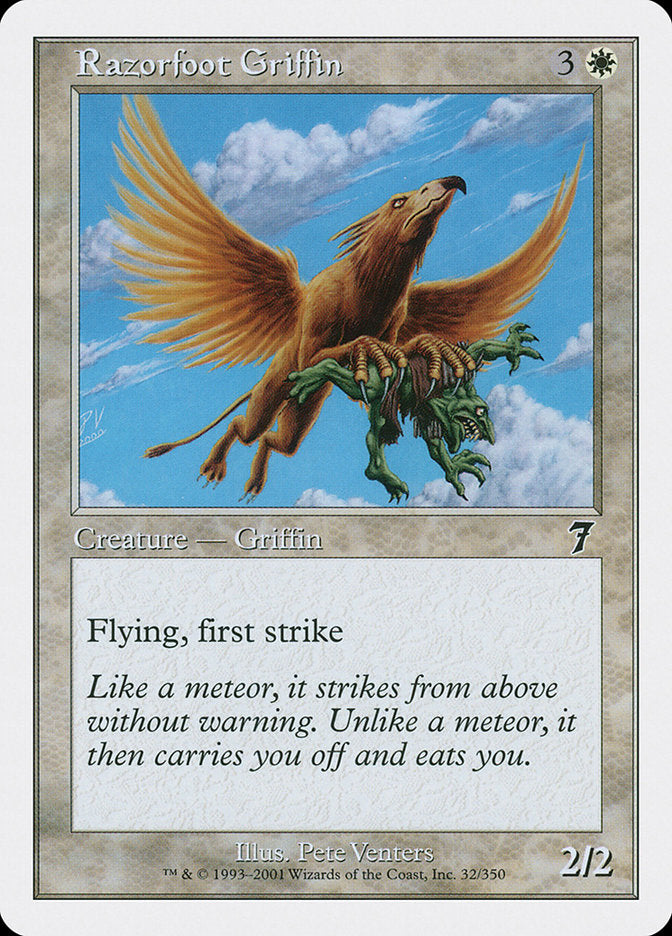 Razorfoot Griffin [Seventh Edition] | Card Citadel