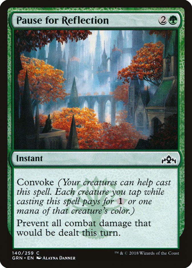 Pause for Reflection [Guilds of Ravnica] | Card Citadel