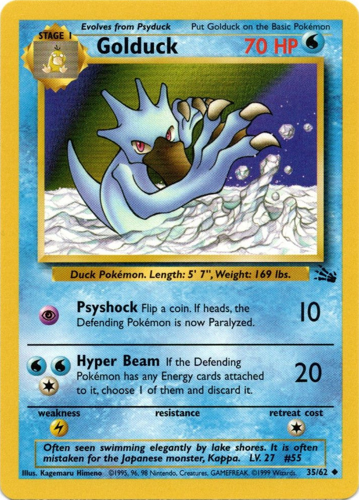 Golduck (35/62) [Fossil Unlimited] | Card Citadel