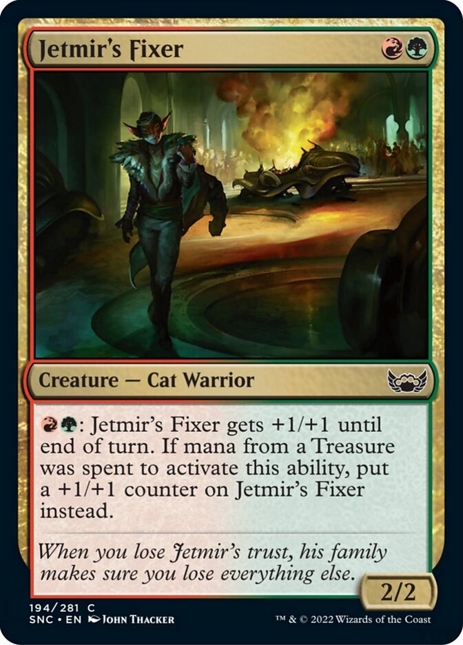 Jetmir's Fixer [Streets of New Capenna] | Card Citadel