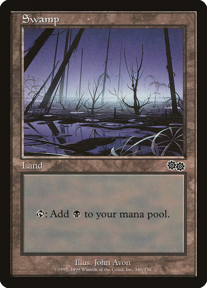 Swamp [Urza's Saga] | Card Citadel