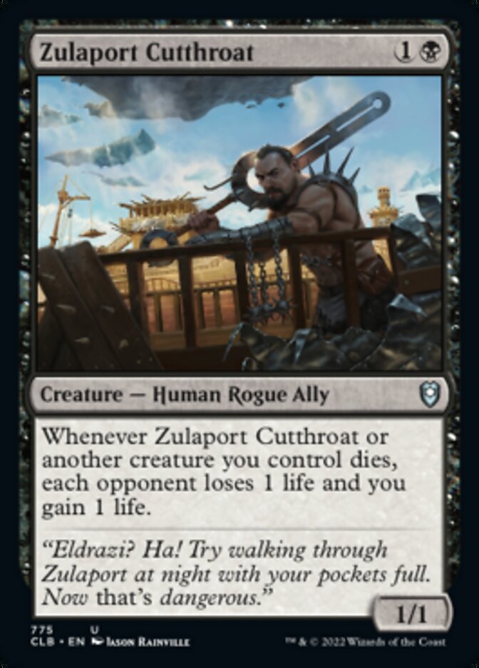 Zulaport Cutthroat [Commander Legends: Battle for Baldur's Gate] | Card Citadel