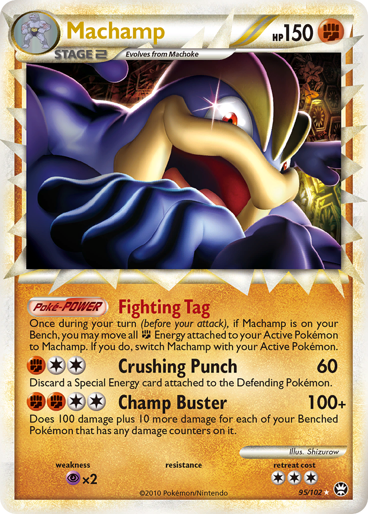 Machamp (95/102) [HeartGold & SoulSilver: Triumphant] | Card Citadel