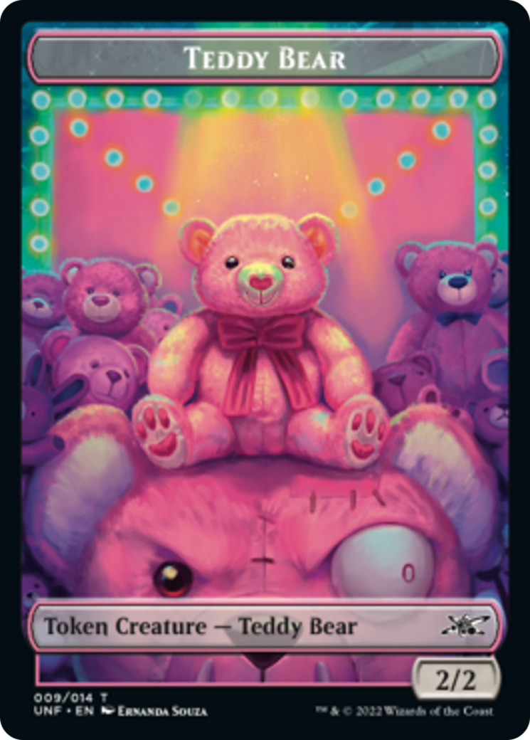 Teddy Bear // Treasure (013) Double-sided Token [Unfinity Tokens] | Card Citadel